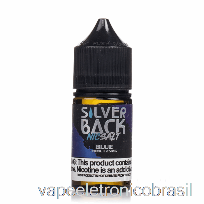 Vape Eletronico Blue - Silverback Juice Co. Sais - 30ml 25mg